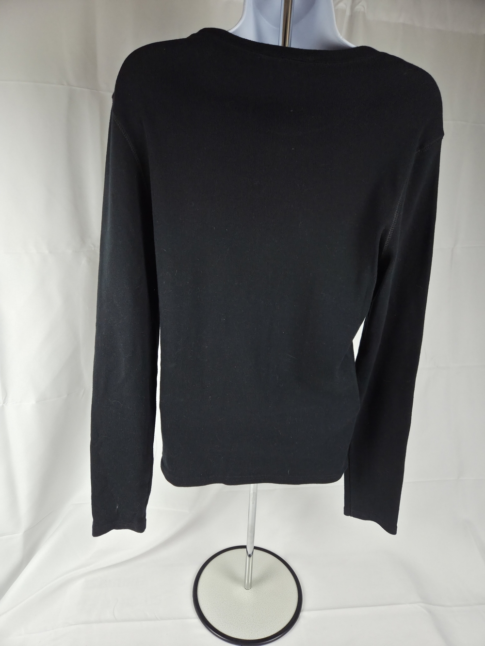 Ralph Lauren Black Long-Sleeve Sweater. - Picture 4 of 13